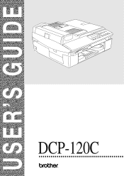 Brother International DCP120C Users Manual - English