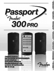Fender Passport 300 Pro Owners Manual
