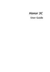 Huawei Honor3C User Guide