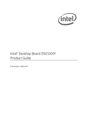 Intel D925XHY English Product Guide