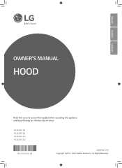LG HCED3615D Owners Manual