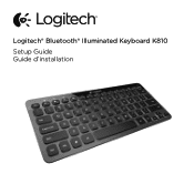 Logitech K810 Getting Started Guide