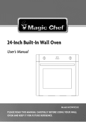 Magic Chef MCSWOE24S User Manual