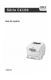 Oki C6100dn Guide:  User's, C6100 Series (Portuguese Brazilian)