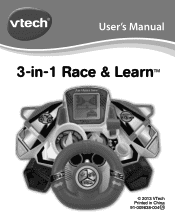 Vtech 3-in-1 Race & Learn User Manual