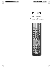 Philips SRU3003 User manual