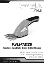 Pyle PSLHTM20 Instruction Manual