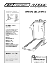 Reebok Rt 500 Treadmill Spanish Manual