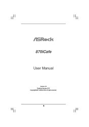 ASRock 870iCafe R2.0 User Manual