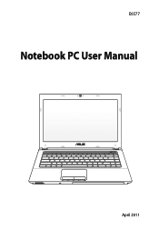 Asus K43SD User Manual