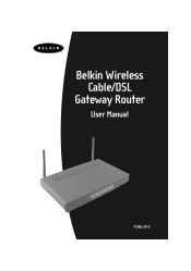 Belkin F5D6230-3 User Manual