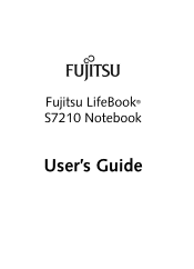Fujitsu S7210 S7210 User's Guide