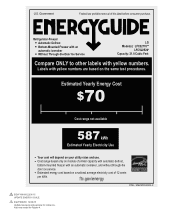 LG LFCS22520W Additional Link - Energy Guide
