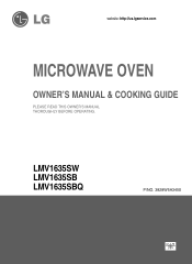 LG LMV1635SW Owner's Manual