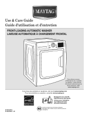 Maytag MHW6000XG Use & Care Guide