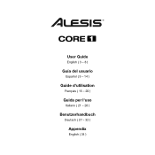 Alesis Core 1 User Guide