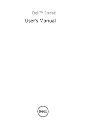 Dell Streak User's Manual 2.2