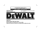Dewalt DWE74911 Instruction Manual