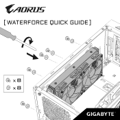Gigabyte AORUS GeForce RTX 2080 SUPER WATERFORCE 8G Installation and Fan replacement guide
