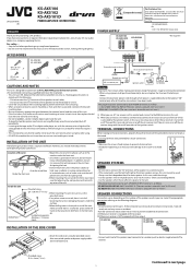 JVC KS-AX5104 Instruction Manual