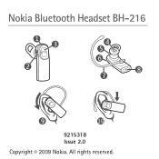 Nokia BH-216 User Guide
