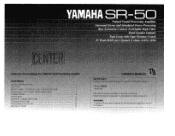 Yamaha SR-50 SR-50 OWNERS MANUAL