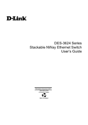 D-Link DES-3624 Product Manual