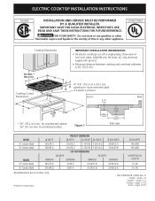 Electrolux EW30EC55GS Installation Instructions (All Languages)