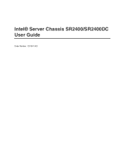 Intel SR2400SYS User Guide