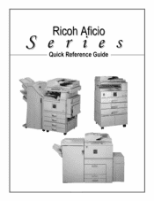 Ricoh MP2000SPF Quick Reference Guide