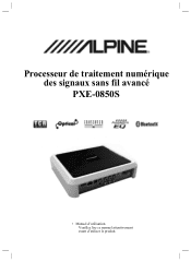 Alpine PXE-0850S Owners Manual 2
