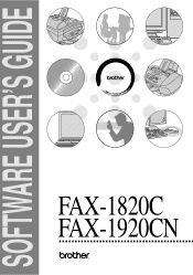 Brother International FAX-1920CN Software Users Guide