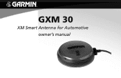 Garmin GXM 30 GXM 30 for Auto Products Owner's Manual