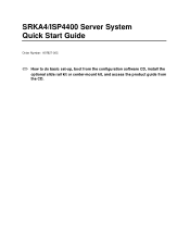 Intel ISP4400 Quick Start Guide