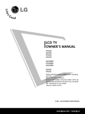 LG 42LG50DC Owners Manual