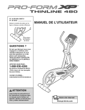 ProForm Xp Thinline 480 Elliptical Canadian French Manual