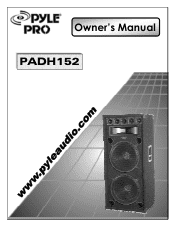 Pyle PADH152 PADH152 Manual 1
