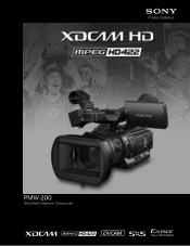 Sony PMW200 Product Brochure (PMW-200 HD422 Memory Handy Camcorder Brochure)