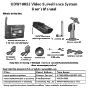 Uniden UDW10055 English Owner's Manual