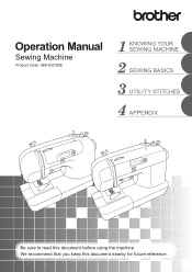 Brother International CS-6000/6000b/6000t Operation Manual