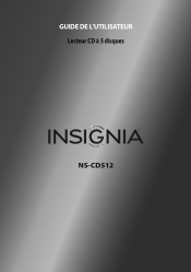Insignia NS-CD512 User Manual (French)