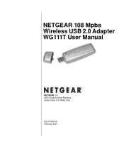 Netgear WG111T WG111T User Manual