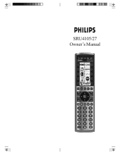 Philips SRU4105 User manual