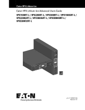 Tripp Lite 9PX1500RTL Eaton 9PX Lithium-Ion Owners Manual