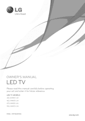 LG 42LV4400 Owners Manual