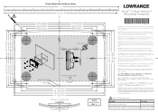 Lowrance HOOK Reveal 7x SplitShot HOOK Reveal 7 Mounting Template