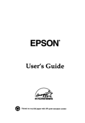 Epson ActionPC 1500 User Manual