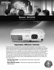 Epson EX3200 Product Brochure