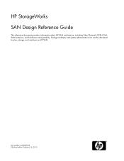HP StorageWorks 5000 .HP StorageWorks SAN Design Reference Guide, Parts 1-5 (AA-RWPYF-TE, February 2010)