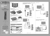 Insignia NS-26E340A13 Quick Setup Guide (English)